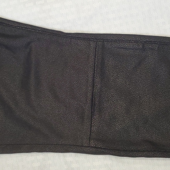 Jen 7 women faux leather pull on pants size 12 - Picture 7 of 13